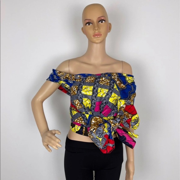 African Print Ankara Infinity Top - Picture 7 of 12